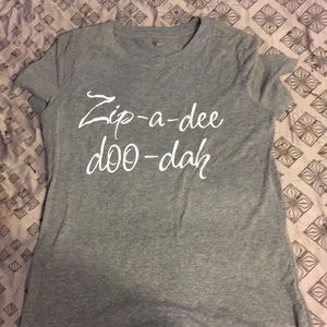 Zip a dee doo dah tee